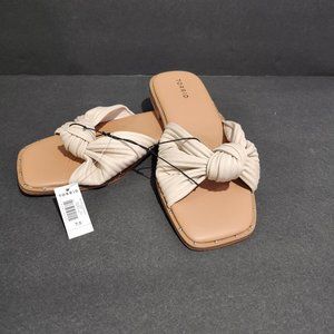 Torrid Soft Knot Slide Sandal Color Being Size 7.5 New